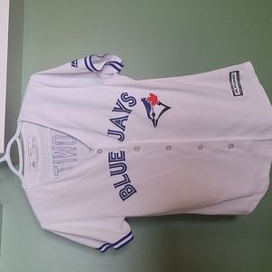 Authentic Blue Jays Tulowitzki jersey size youth large.